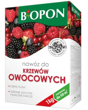 Bopon nawóz do krzewów owocowych - malin, porzeczek, agrestu 1 kg