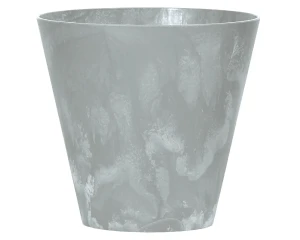 Donica okrągła Prosperplast szara 40 cm Tubus Beton Effect
