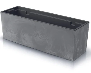 Doniczka długa marengo 58 cm Prosperplast Urbi Beton Effect
