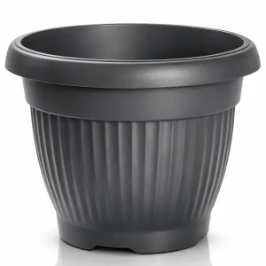 Donica okrągła Terra 64 cm antracyt 78L Prosperplast