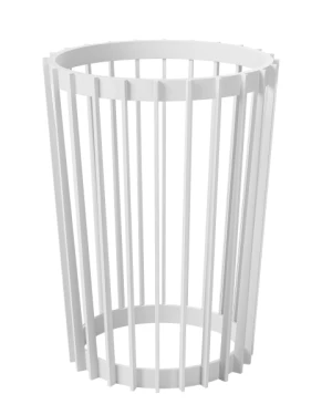 Kwietnik stojący biały 40 cm Standy