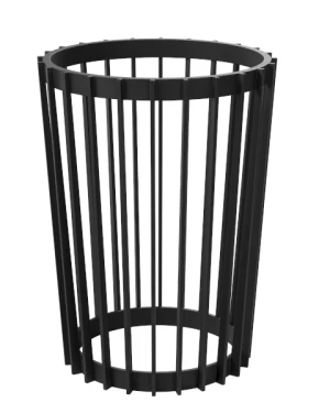 Kwietnik stojący czarny 40 cm Standy