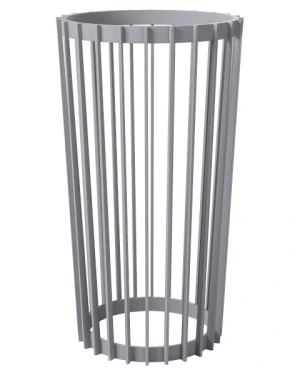 Kwietnik wysoki szary 54 cm Standy