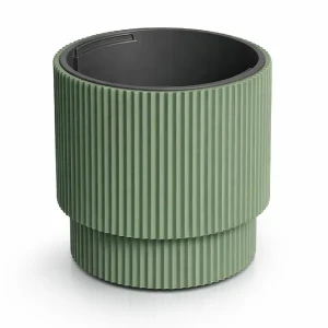 Donica okrągła Prosperplast Milly 30 cm - Zielona DBMIN300