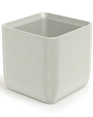 Doniczka kwadratowa kremowa 40 cm Molta Square Ethick