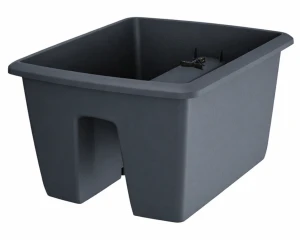 Doniczka na balkon 39,8 cm antracyt Respana Railing