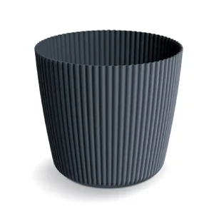 Doniczka okrągła Prosperplast Milly 29 cm - Antracyt DMI300