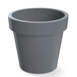 Donica okrągła Prosperplast Lofly 39cm - Szara DLOF400
