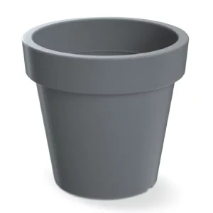 Donica okrągła Prosperplast Lofly 50 cm - Szara DLOF500