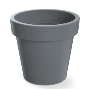 Donica okrągła Prosperplast Lofly 58 cm - Szara DLOF600N