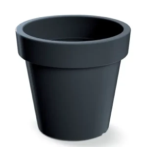 Donica okrągła Prosperplast Lofly 58cm - Antracyt DLOF600N