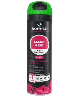 Spray do znakowania tymczasowego Soppec Mark Go - zielony fluo