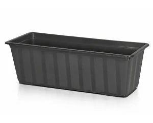 Doniczka balkonowa antracytowa 50 cm Agro Prosperplast