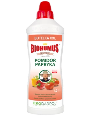 Ekologiczny Nawóz Biohumus Extra do Pomidorów i Papryk 1,2L Ekodarpol