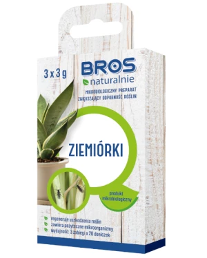 Preparat na Ziemiórki BROS Naturalnie - Mikrobiologiczny (3 x 3g)