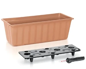 Skrzynka balkonowa z nawadnianiem Prosperplast Balcony Can 60cm Terakota