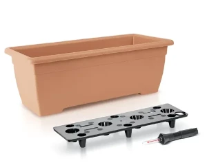 Skrzynka balkonowa z nawadnianiem Prosperplast Balcony Can 50 cm Terakota ISBT5CAN