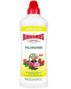Ekologiczny Nawóz Biohumus Extra do Pelargonii 1,2L Ekodarpol