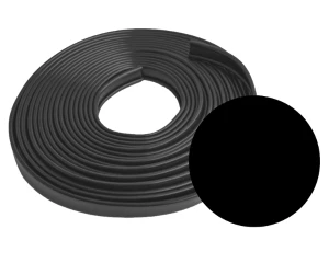 Listwa poręczowa PVC czarna 35x8 mm 20 mb