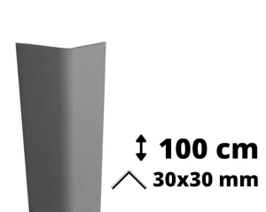 Narożnik ochronny PVC AcroMat 30x30 mm 100 cm