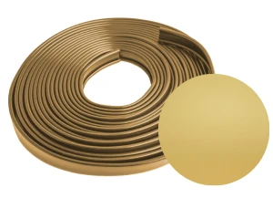 Okładzina poręczowa PVC złota 30x8 mm 20 m