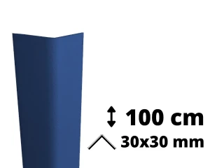 Narożnik ochronny PVC AcroMat 100 cm 30x30 mm granatowy