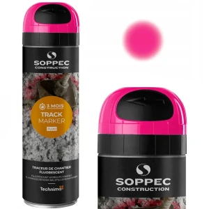 Marker geodezyjny fluorescencyjny Soppec Track Marker 500 ml różowy
