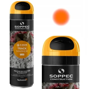 Aerozol geodezyjny fluorescencyjny Soppec Track Marker 500 ml pomarańczowy