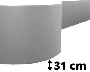 Odbojnica elastyczna Flat 31 cm x 25 m
