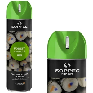 Spray do znakowania drzew Soppec Forest Marker 500 ml zielony fluorescencyjny