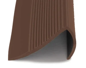 Nakładka antypoślizgowa na schody 63x35 mm 2,5 m brązowa