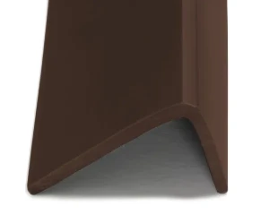 Narożnik na schody gładki PVC 36x20 mm 2,5 m brązowy