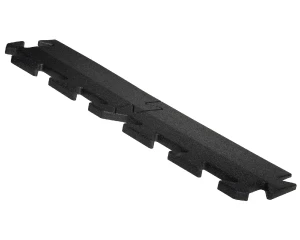Listwa do maty do siłowni 20 mm puzzle czarny