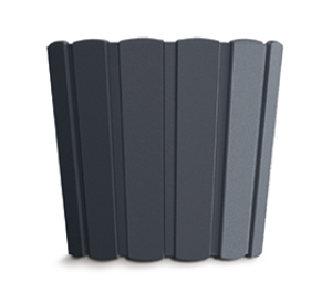 Doniczka okrągła antracyt 19,9 cm Boardee Basic