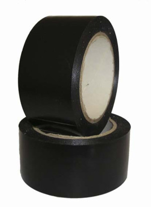 Taśma ostrzegawcza czarna 10 cm x 33 mb