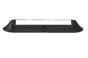 Separator parkingowy 75 cm czarno-biały