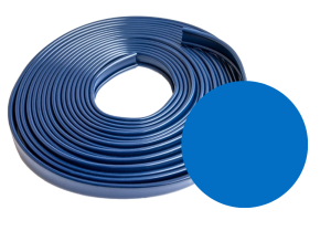 Okładzina poręczowa PVC 30x8 mm 20 mb niebieska
