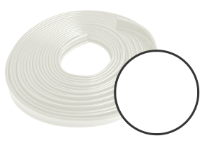 Okładzina poręczowa PVC 40x6 mm 20 mb biała