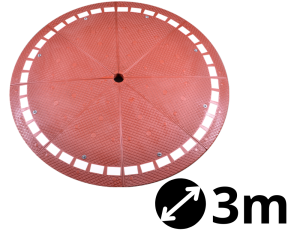 Rondo segmentowe Ø3m - 8 segmentów
