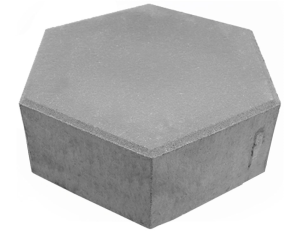 Trylinka kostka sześciokątna płaska grubość 12 cm