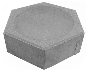 Trylinka kostka sześciokątna wklęsła grubość 12 cm