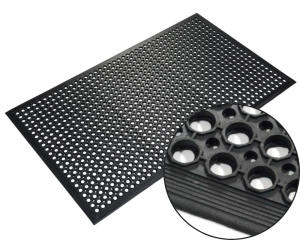 Mata stanowiskowa ażurowa z najazdem 150 x 90 cm