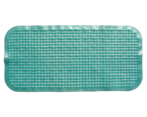 Mata antypoślizgowa do wanny 72x34 cm zielona