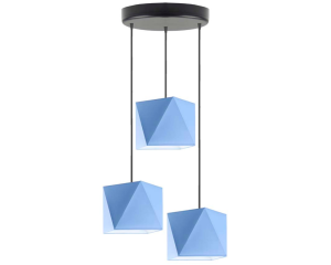 Lampa wisząca żyrandol trzypunktowa regulowana 120cm MAJORKA