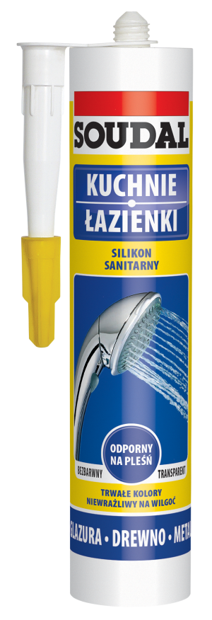Po terminie: Silikon sanitarny czarny Soudal