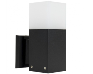 Lampa na elewację zewnętrzna czarna CB-K BL