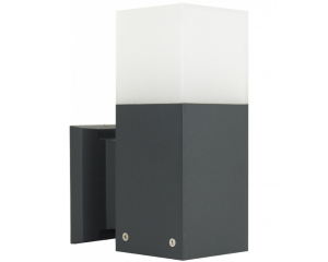 Lampa ścienna ogrodowa ciemny popiel CB-K DG