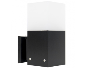 Kinkiet zewnętrzny ścienny ogrodowy 22cm czarny CB-MAX K BL