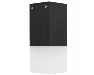 Lampa ogrodowa na sufit czarna CB-S BL