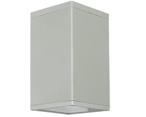 Lampa na sufit zewnętrzna stylowa srebrna ADELA 8003 AL